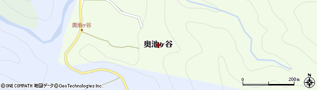 静岡県静岡市葵区奥池ヶ谷周辺の地図