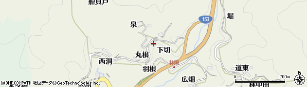 愛知県豊田市富岡町（観音寺）周辺の地図
