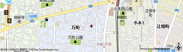 愛知県名古屋市中川区万町807周辺の地図