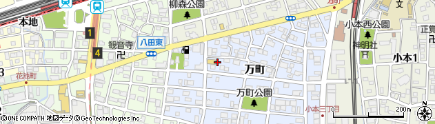 愛知県名古屋市中川区万町2109周辺の地図