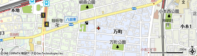 愛知県名古屋市中川区万町2108周辺の地図