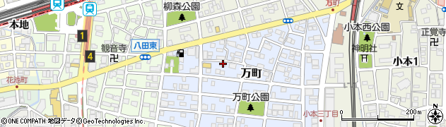 愛知県名古屋市中川区万町2111周辺の地図