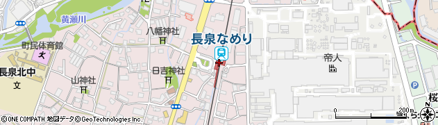 長泉なめり駅周辺の地図
