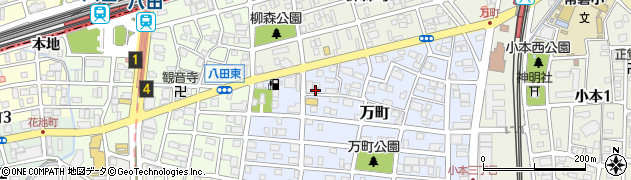 愛知県名古屋市中川区万町2305周辺の地図