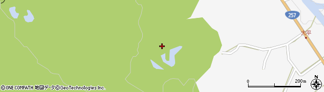 愛知県設楽町（北設楽郡）東納庫（小鷹山）周辺の地図