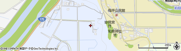 兵庫県丹波市氷上町稲畑156周辺の地図