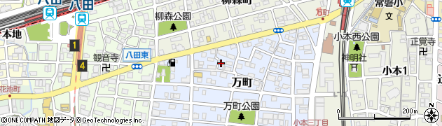 愛知県名古屋市中川区万町2204周辺の地図
