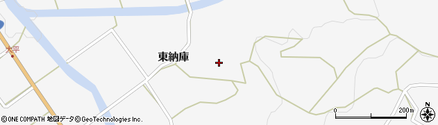 愛知県設楽町（北設楽郡）東納庫（千代畑）周辺の地図