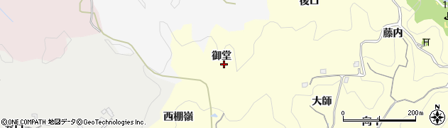 愛知県豊田市芳友町（御堂）周辺の地図