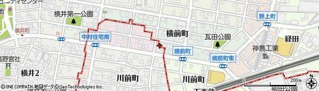愛知県名古屋市中川区横前町51周辺の地図