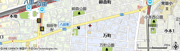 愛知県名古屋市中川区万町2307周辺の地図