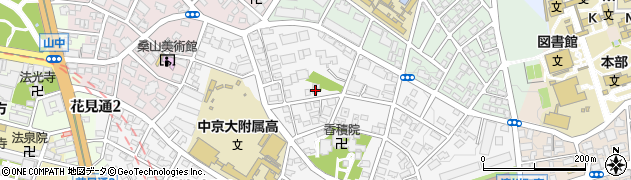 愛知県名古屋市昭和区川名山町10周辺の地図