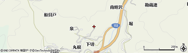 愛知県豊田市富岡町（室屋）周辺の地図
