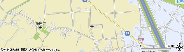 兵庫県丹波市春日町棚原147周辺の地図