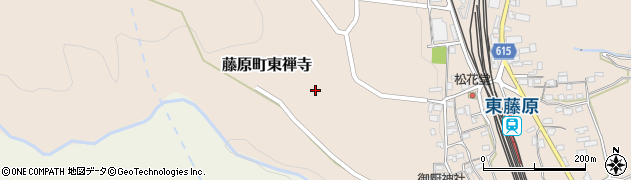三重県いなべ市藤原町東禅寺周辺の地図