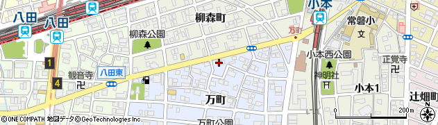 愛知県名古屋市中川区万町1211周辺の地図