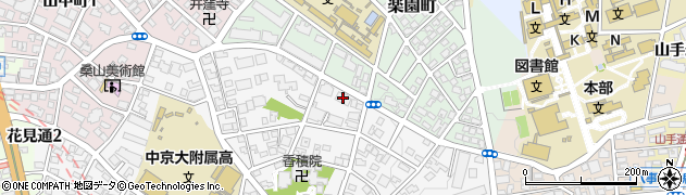 愛知県名古屋市昭和区川名山町28周辺の地図