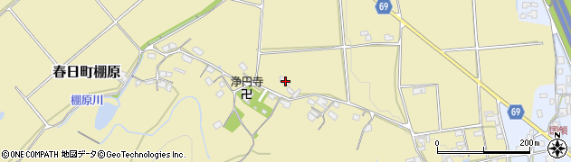 兵庫県丹波市春日町棚原248周辺の地図