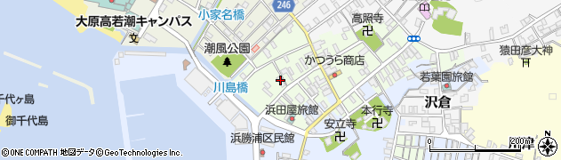 竹乃内海鮮料理周辺の地図