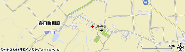 兵庫県丹波市春日町棚原289周辺の地図
