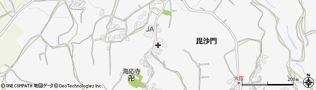 神奈川県三浦市南下浦町毘沙門1495周辺の地図