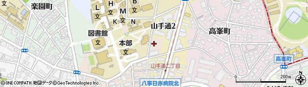 愛知県名古屋市昭和区山里町4周辺の地図