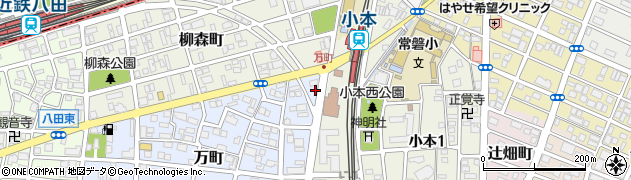 愛知県名古屋市中川区万町103周辺の地図