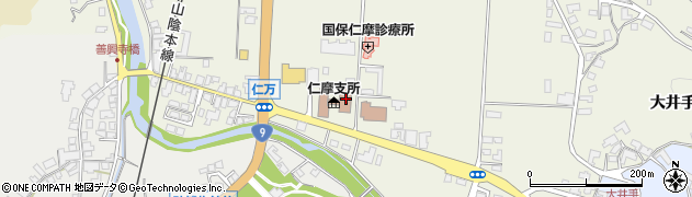 大田市立　仁摩公民館周辺の地図