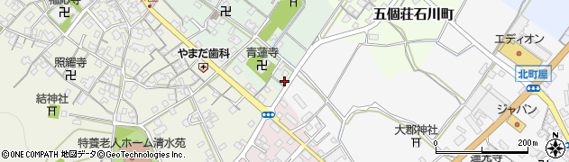 滋賀県東近江市五個荘塚本町86周辺の地図
