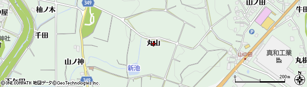 愛知県豊田市舞木町（丸山）周辺の地図