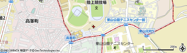 愛知県名古屋市千種区萩岡町70周辺の地図