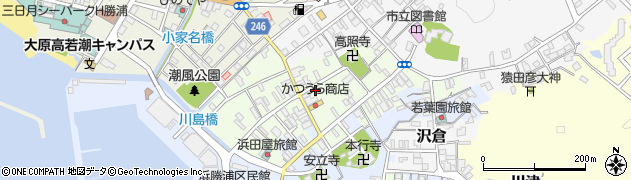 鮨・地魚料理　成田家周辺の地図