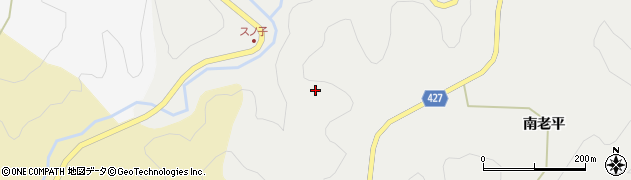 愛知県設楽町（北設楽郡）津具（向洞）周辺の地図