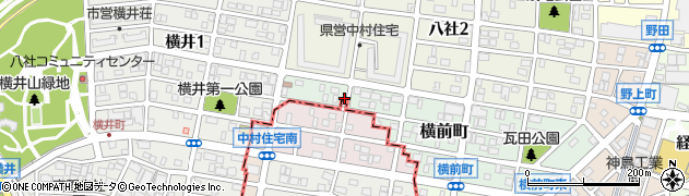 愛知県名古屋市中村区横前町134周辺の地図