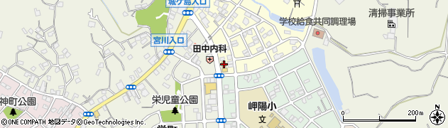 ファミリーマート三崎原町店周辺の地図