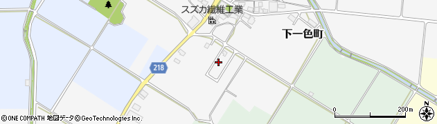 滋賀県東近江市下一色町262周辺の地図