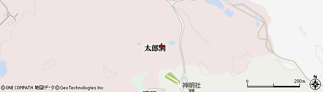 愛知県豊田市東広瀬町（太郎洞）周辺の地図