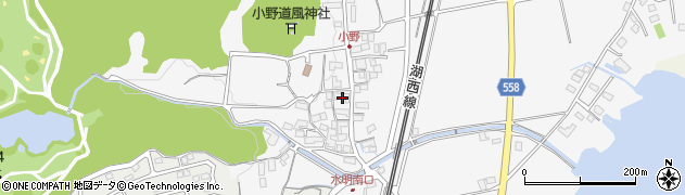 滋賀県大津市小野1285周辺の地図
