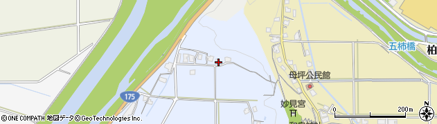 兵庫県丹波市氷上町稲畑222周辺の地図