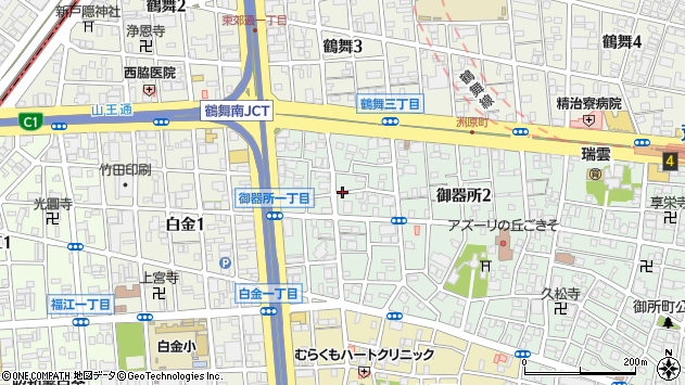 〒466-0051 愛知県名古屋市昭和区御器所の地図