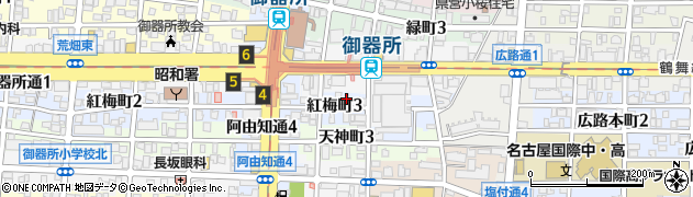 株式会社日本海洋生物研究所　中部支店周辺の地図