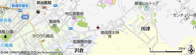 千葉県勝浦市出水1316周辺の地図