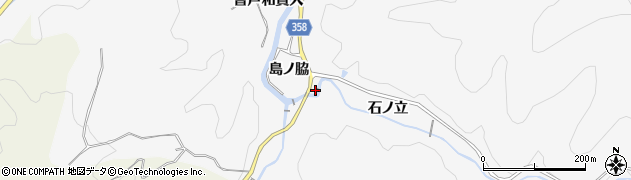 愛知県豊田市中立町鹿田周辺の地図