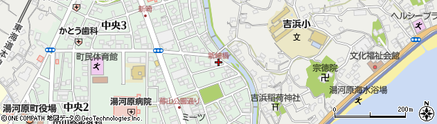 新崎橋周辺の地図