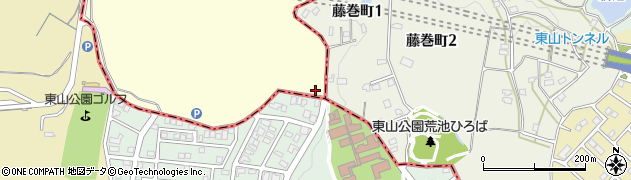 愛知県名古屋市千種区天白町大字植田植田山周辺の地図