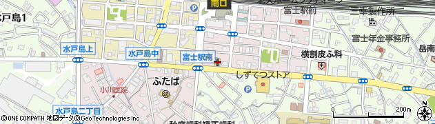 ドコモショップ富士南店周辺の地図