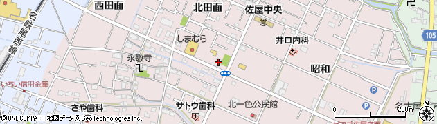 名古屋銀行愛西支店周辺の地図