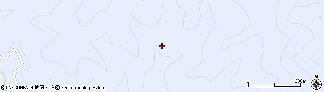 愛知県豊根村（北設楽郡）古真立（小田下）周辺の地図