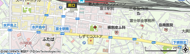 富士駅南第2公園周辺の地図
