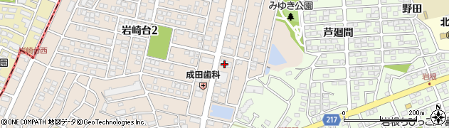 シティオ岩崎台管理事務所周辺の地図